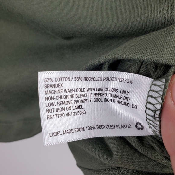 Wild Fable Green Crop Tee BNWT 4x - Picture 6 of 6